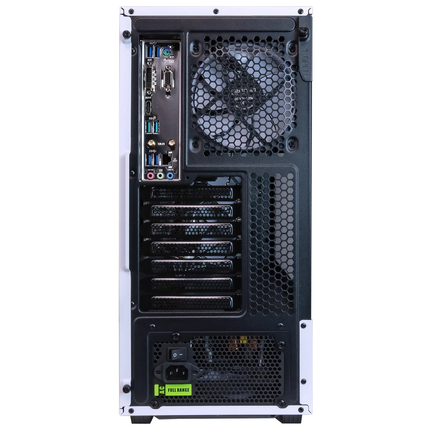 Dark Castle Prebuilt Gaming PC | AMD Ryzen 5 5600G CPU (4.4Ghz Turbo) | Radeon Vega 7 Igpu (4GB) | 1TB M.2 Nvme SSD Storage | 16GB DDR4 RAM | Windows 11 Computer | 5G-Wifi + BT