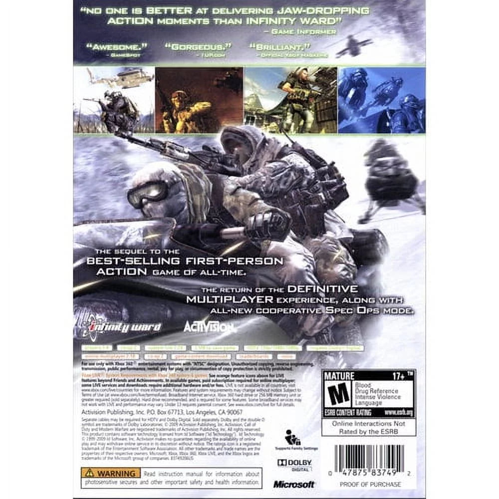 Call of Duty: Modern Warfare 2 - Xbox 360