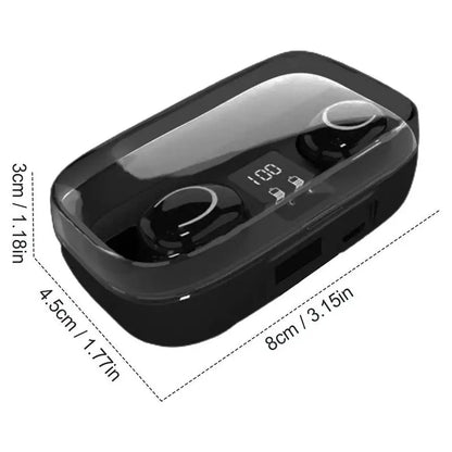 Waterproof Earbuds Bluetooths Wireless Wireless Earbuds Bluetooths Headphones with Wireless Charging Case Bluetooths Wireless